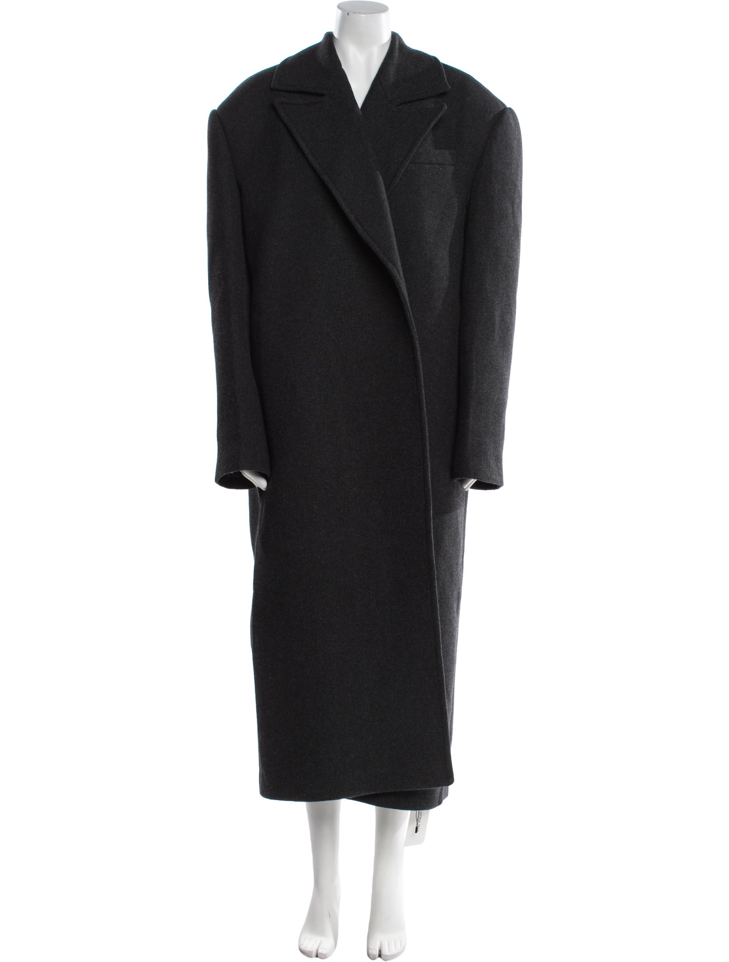 GRLFRND Wool Faux Fur Coat